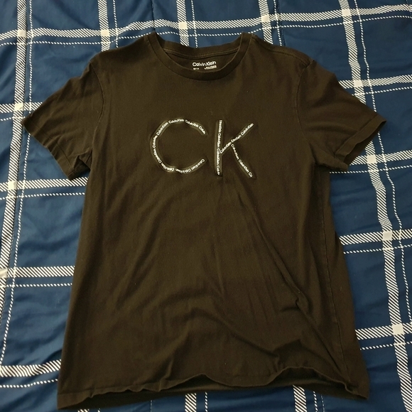 Calvin Klein Black T-Shirt - Picture 1 of 5